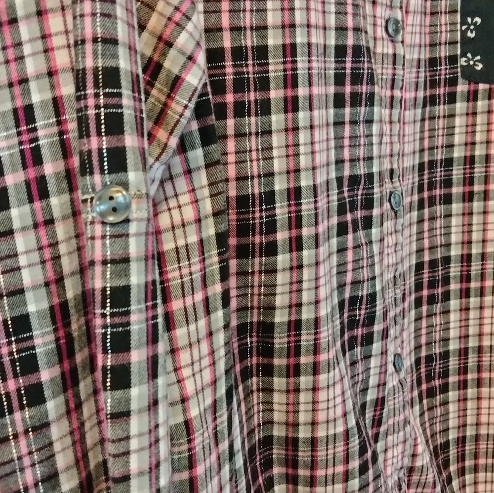 Victoria's Secret Pajama Set Plaids & Bows Sz. XL - Picture 6 of 16